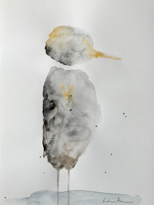 Fågel ’Stina’ 30x40cm