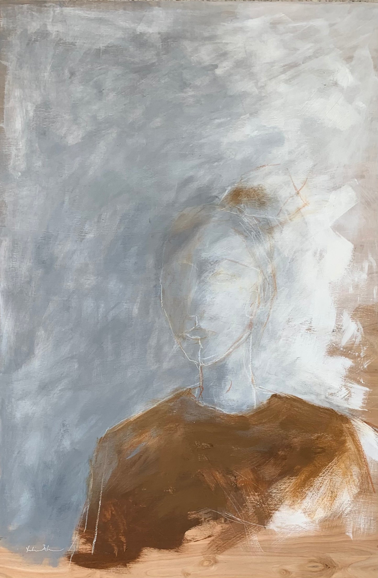 Mellanrum. Originalmålning