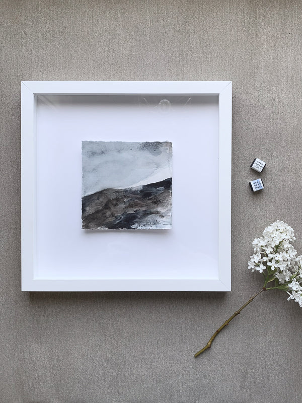 Akvarellfjäll - Sakta.