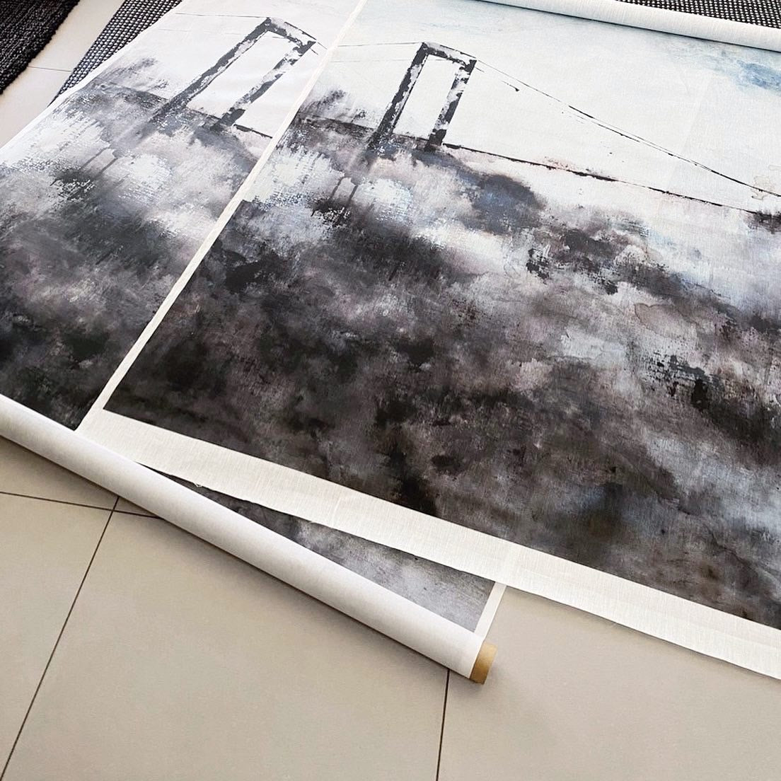 Textiltryck Älvsborgsbron