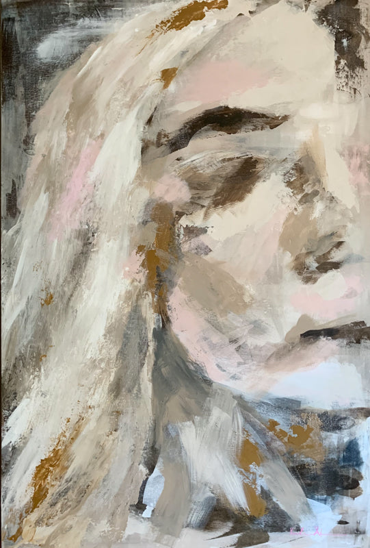 Hudlös. Originalmålning