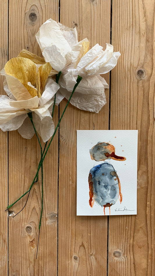 Fågel 10x15cm