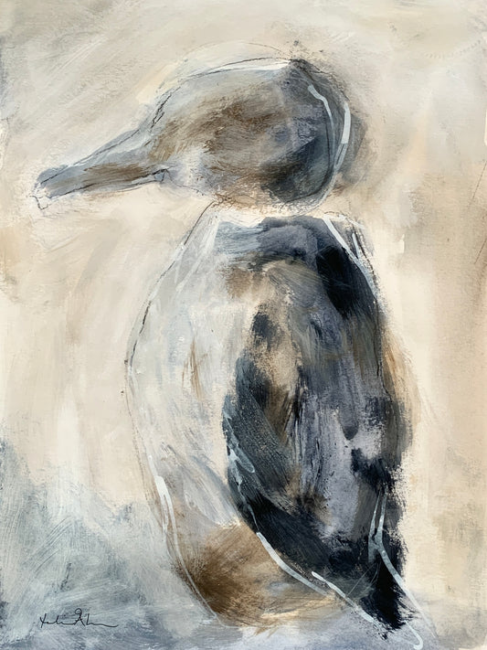 Fågel ’Martin’ 30x40