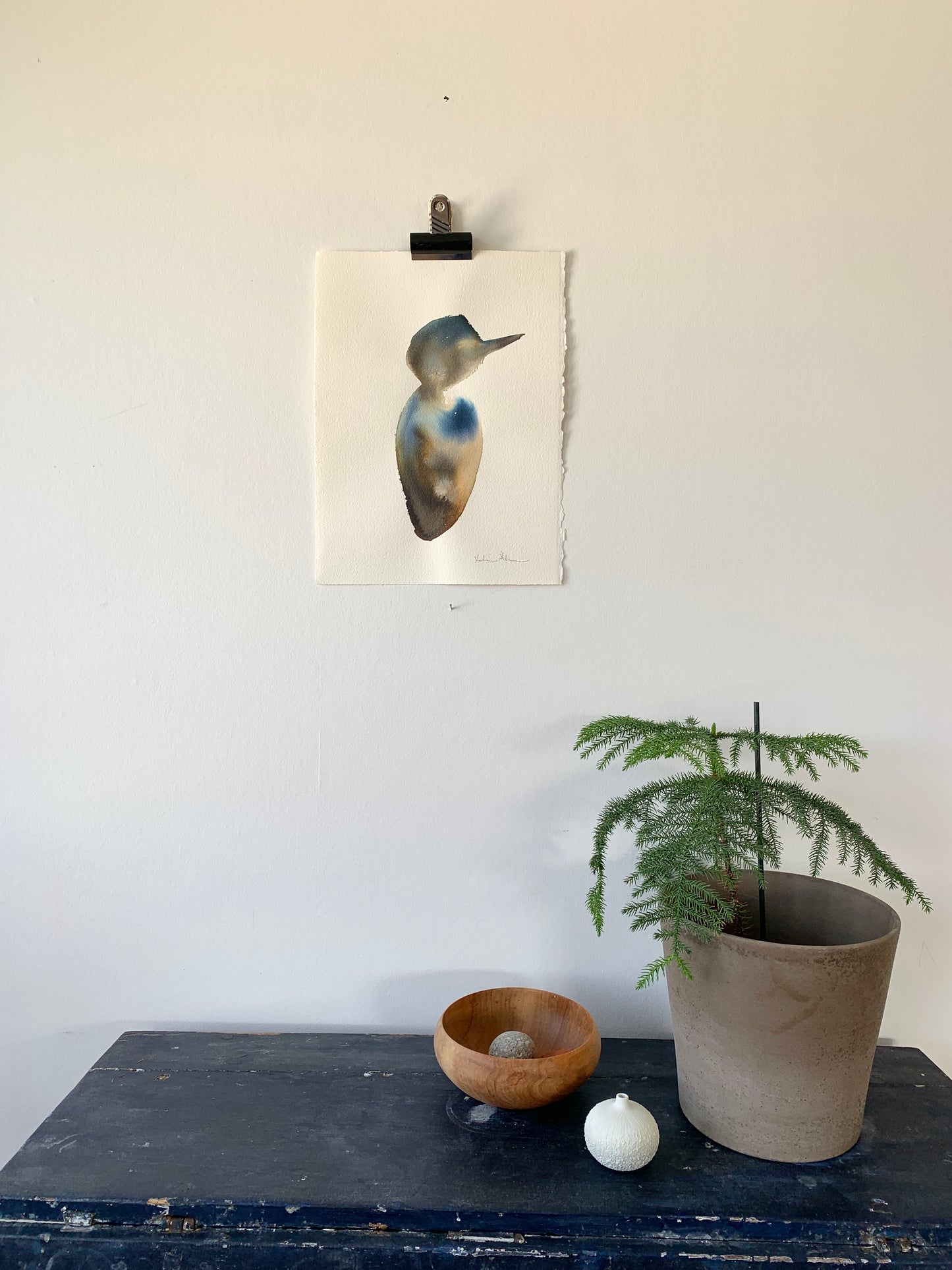 Fågel ’Henny’ 29x37cm