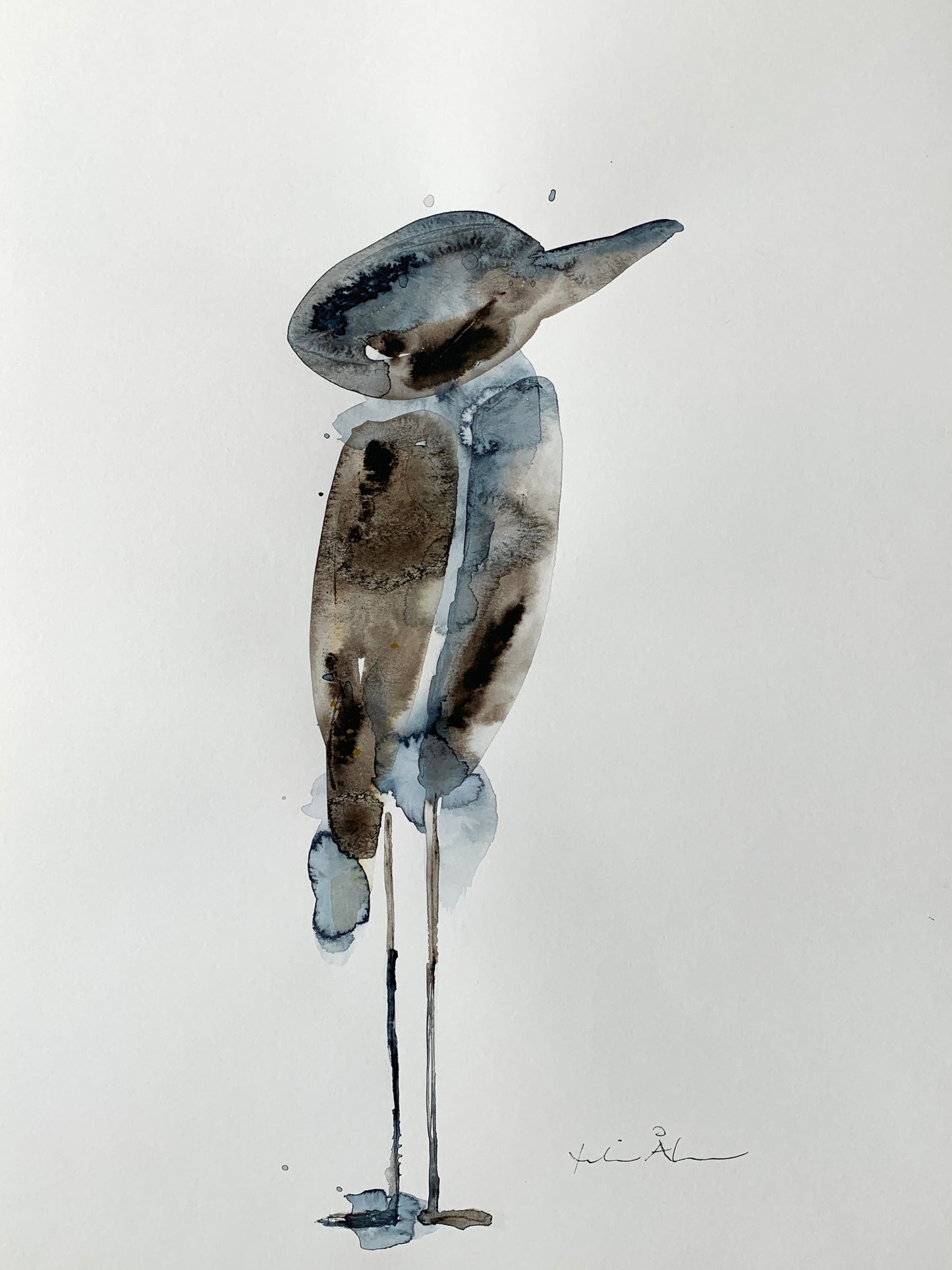 Fågel ’Signe’ 30x40cm